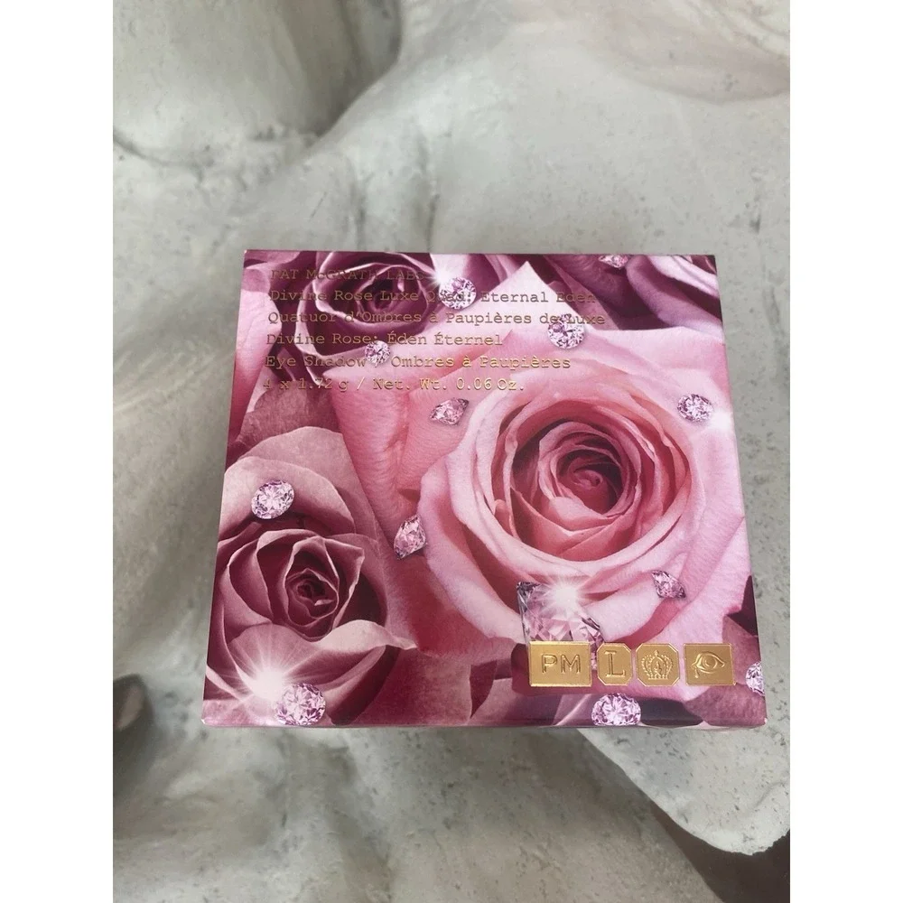 PAT McGRATH LABS Divine Rose Luxe Quad Eternal Eden Pink Shimmer Eyeshadow